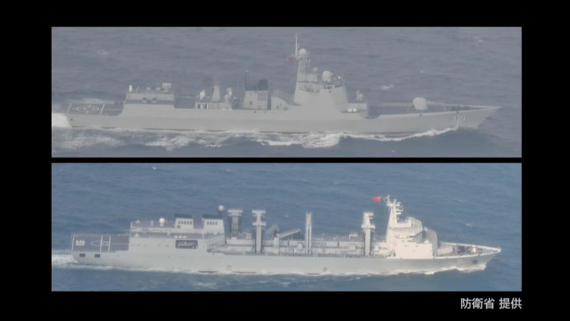 中国海軍4隻が4日間で大隅海峡を相次ぎ通過　情報収集艦も太平洋へ、日米「キーン・ソード」開始と重なる中国軍の日本周辺活動