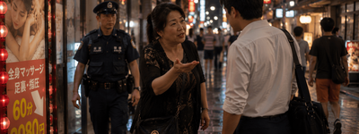 松山の繁華街で中国籍52歳女を現行犯逮捕　「マッサージどう、安くしとくよ」と客引き、常習的行為の可能性も捜査